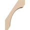Ekena Millwork 5-inch W x 8-inch D x 12-inch H Legacy Rough Cedar Woodgrain TimberThane Knee Brace, Primed BRCUR05X08X12LECRCPR - alternate 6